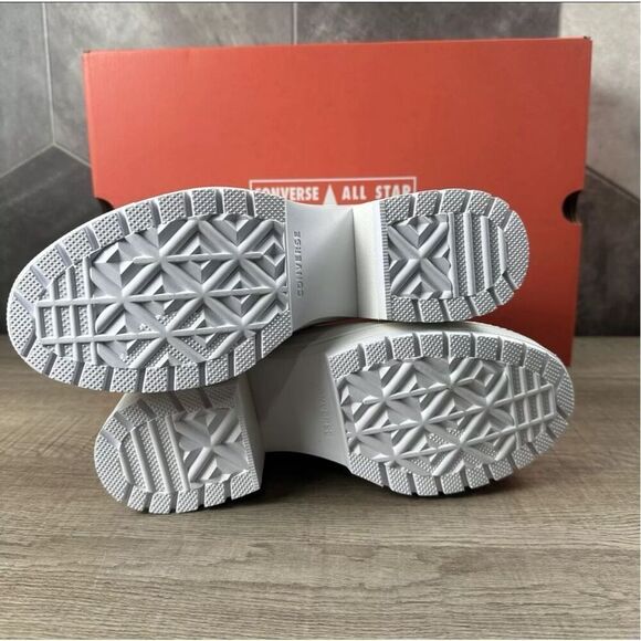 Converse Chuck 70 De Luxe Heel Western Hi Platform A10335C VIN White Women 8 NWB - Picture 9 of 10